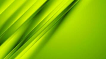 Green smooth diagonal stripes abstract background vector