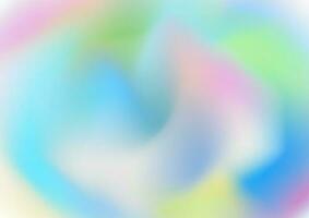 Abstract colorful soft wavy gradient pastel background vector