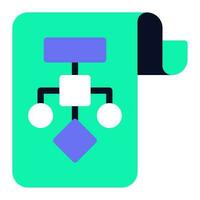 algoritmo mejoramiento icono ilustración vector