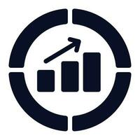 Predictive Analytic Icon Illustration vector