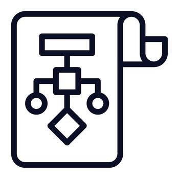 algoritmo mejoramiento icono ilustración vector