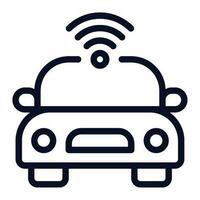 Autonomous Vehicles Icon Illustration vector