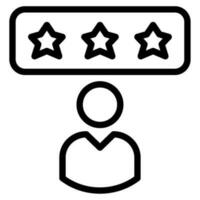 Online Reputation Management Icon vector