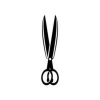 Scissors Logo, Shaver Vector, Simple Barber Shop Design, Icon, Background, Symbol, Template vector