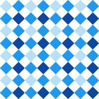 Blue checkered pattern. Checkered vector seamless pattern. Decorative element, wall tile, swimming pool, floor tile, bathroom decoration