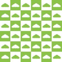 Light green cloud. cloud pattern. cloud pattern background. cloud background. Seamless pattern. for backdrop, decoration, Gift wrapping vector
