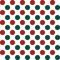 Red and green dot pattern background.Dot pattern background. Polkadot. Dot background. Seamless pattern. for backdrop, decoration, Gift wrapping vector