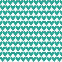 Green heart pattern. Heart vector pattern. Heart pattern.  Seamless geometric pattern for clothing, wrapping paper, backdrop, background, gift card, decorating.