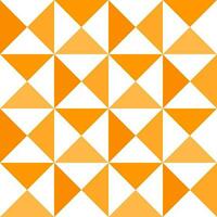 Orange triangle pattern background. Triangle pattern background. Triangle background. Seamless pattern. for backdrop, decoration, Gift wrapping vector