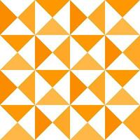 Orange triangle pattern background. Triangle pattern background. Triangle background. Seamless pattern. for backdrop, decoration, Gift wrapping vector