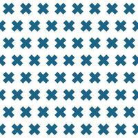 Navy blue cross pattern. Cross vector pattern. Cross pattern.  Seamless geometric pattern for clothing, wrapping paper, backdrop, background, gift card, decorating.