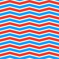 Red and blue zigzag pattern. zigzag line pattern. zigzag seamless pattern. Decorative elements, clothing, paper wrapping, bathroom tiles, wall tiles, backdrop, background. vector