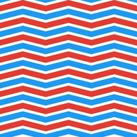 Red and blue zigzag pattern. zigzag line pattern. zigzag seamless pattern. Decorative elements, clothing, paper wrapping, bathroom tiles, wall tiles, backdrop, background. vector