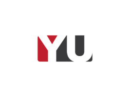 Logotype Yu Png Logo, Abstract PNG YU Logo Icon Vector Letter