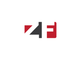 iniziale png zf logo Immagine, premio forma zf png logo icona vettore