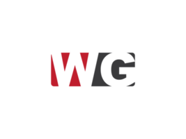 fyrkant wg logotyp ikon png, png wg logotyp brev vektor konst