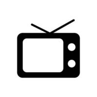 television icon vector design template in white background