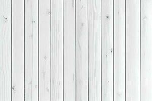 White wooden texture background, wood table top view. Generative ai photo