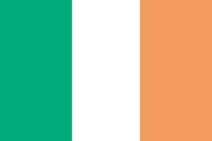 Irlanda bandera vector gratis descargar