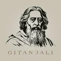 22 Shey Srabon, Rabindranath Tagore, Srabon, Rabindranath, social media post design vector