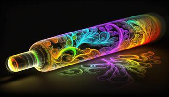 glow stick created using Technology photo