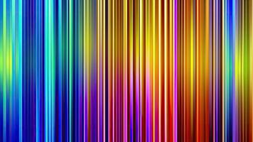 resumen iridiscente antecedentes desde rayas de diferente iridiscente colores. arco iris antecedentes. ai generado generativo ai foto