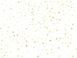 Gold Squares. Confetti celebration, Falling golden abstract decoration for party. vector