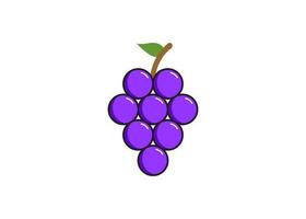 grape icon design template vector isolated