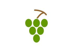 grape icon design template vector isolated