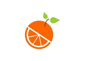 naranja icono diseño modelo vector