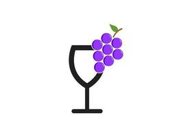 grape icon design template vector isolated