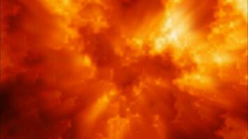 Firewall explosive abstract light and shadow flame abstract orange red cloud background video