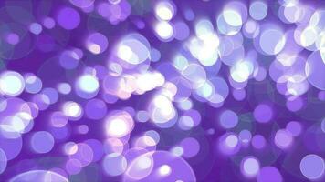 vistoso púrpura rápido difuminar ligero burbuja adivinar dimensión bokeh difuminar absract oscuro pantalla antecedentes video