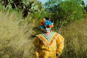 In Mexico, people celebrate the Day of the Dead photo