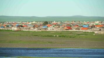 Ovorkhangai Karakorum city in Mongolia video