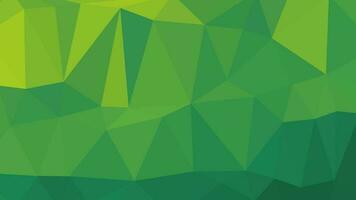 abstract modern triangular yellow green bio background vector