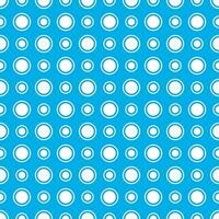 Polka dot seamless pattern, light blue polka dot vector background.