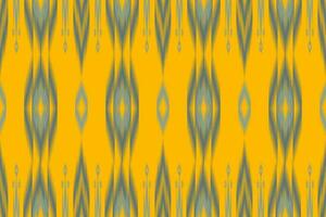 Uzbek ikat pattern and fabric in Uzbekistan. Abstract background for wallpaper, textures, textile, wrapping paper, cloth vector