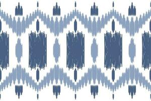 Uzbek ikat pattern and fabric in Uzbekistan. Abstract background for wallpaper, textures, textile, wrapping paper, cloth vector