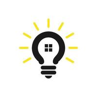 smart home logo design vector