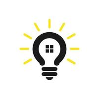 smart home logo design vector