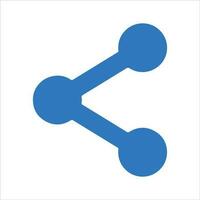 Share icon. Vector and glyph