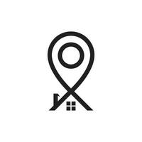 Location point vector icon design