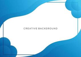 gradient blue background modern design vector