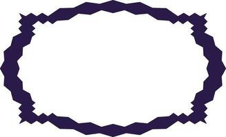 Abstract frame for tee design. vector