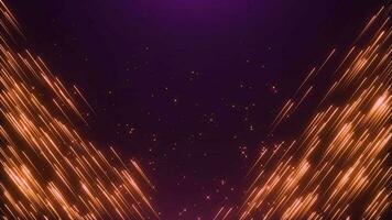 Golden and purple abstract speed lines background light flow Motion graphic design. Modern visual effects video backdrop for digital.