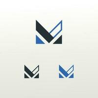 M Letter Logo Design , Brand Identy Design vector