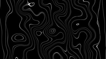 Wavy black and white pattern for video and website templates