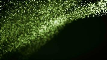 partículas ciclo fundo animação dentro 4k abstrato cyber luz animação fundo ou tecnologia fundo. video