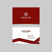 Vector Business Card Template Illustration